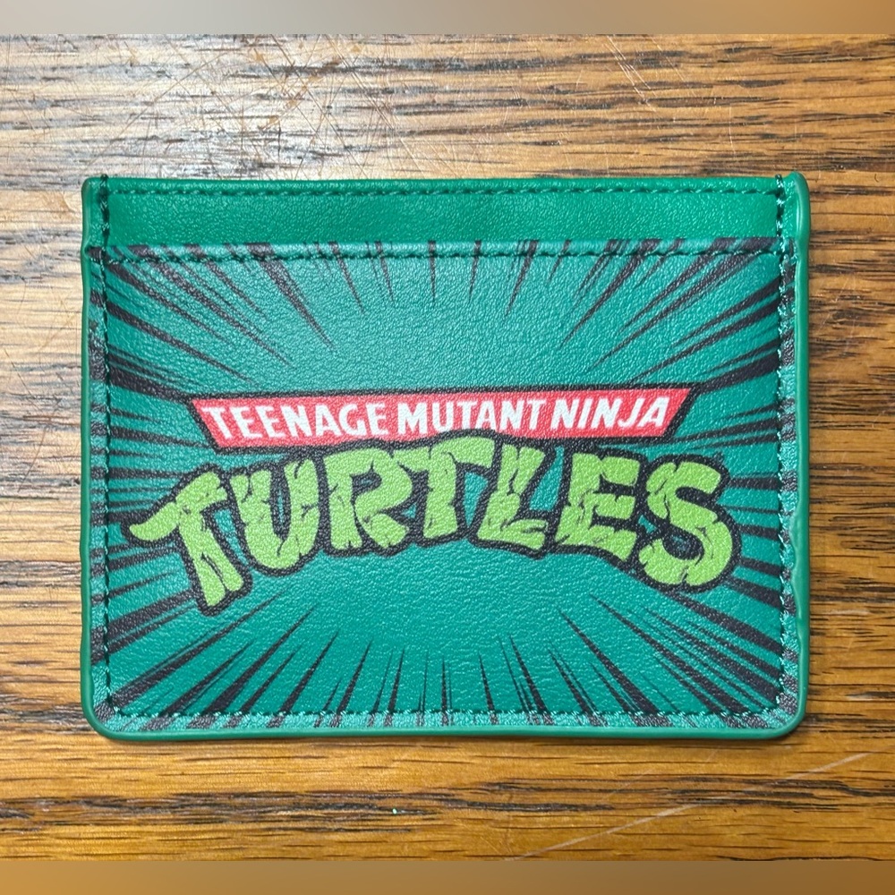 Ninja Turtles Green card holder - Picture 2 of 2